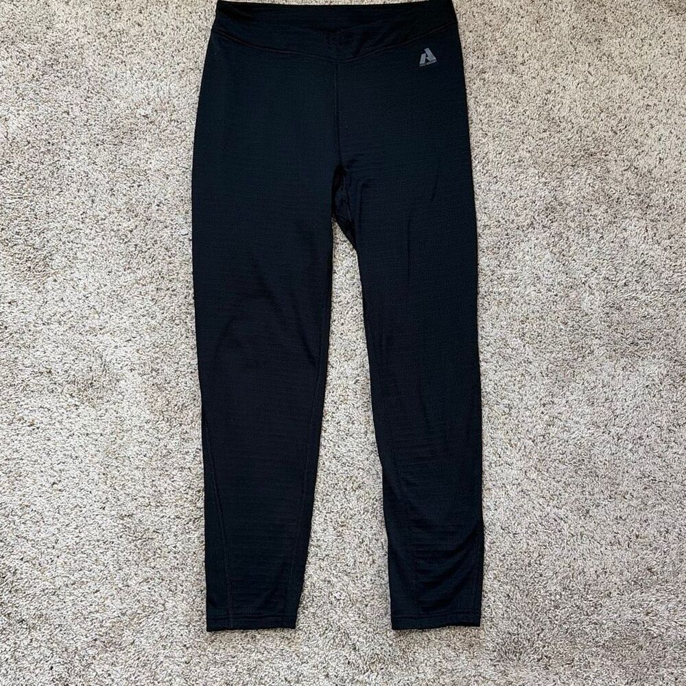 Eddie Bauer First Ascent Women’s Polartec Power Dry Base Layer Pants – Black – M